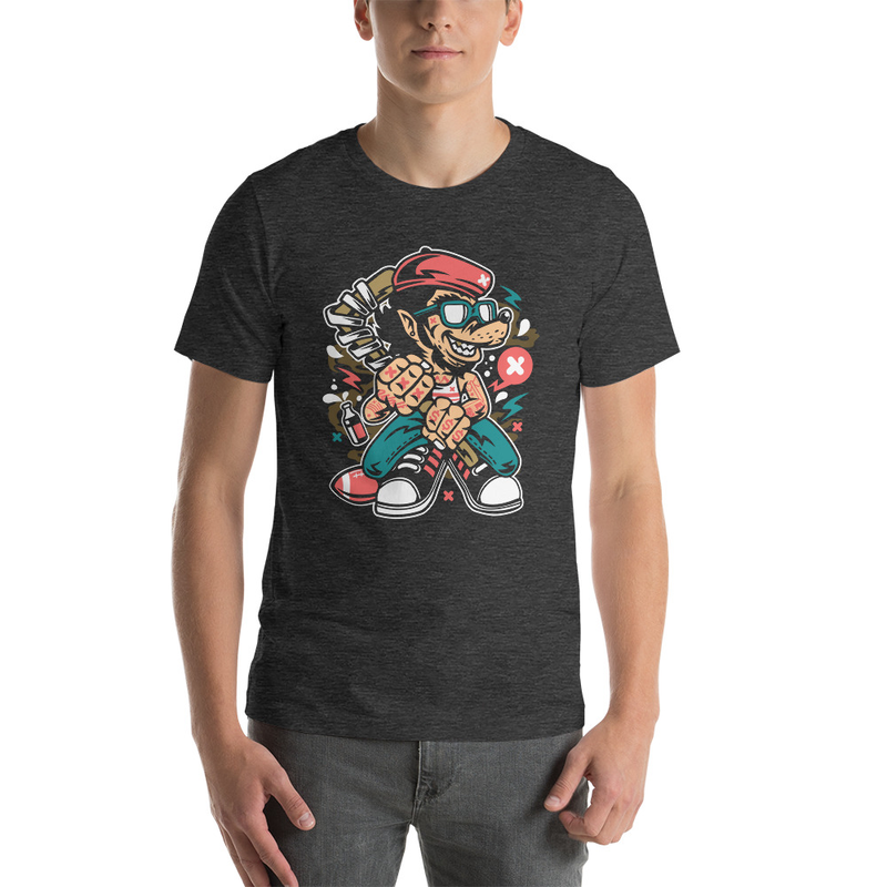 Wolf Gang Cartoon Unisex Wolf Gang Cartoon Unisex - Pilt 1