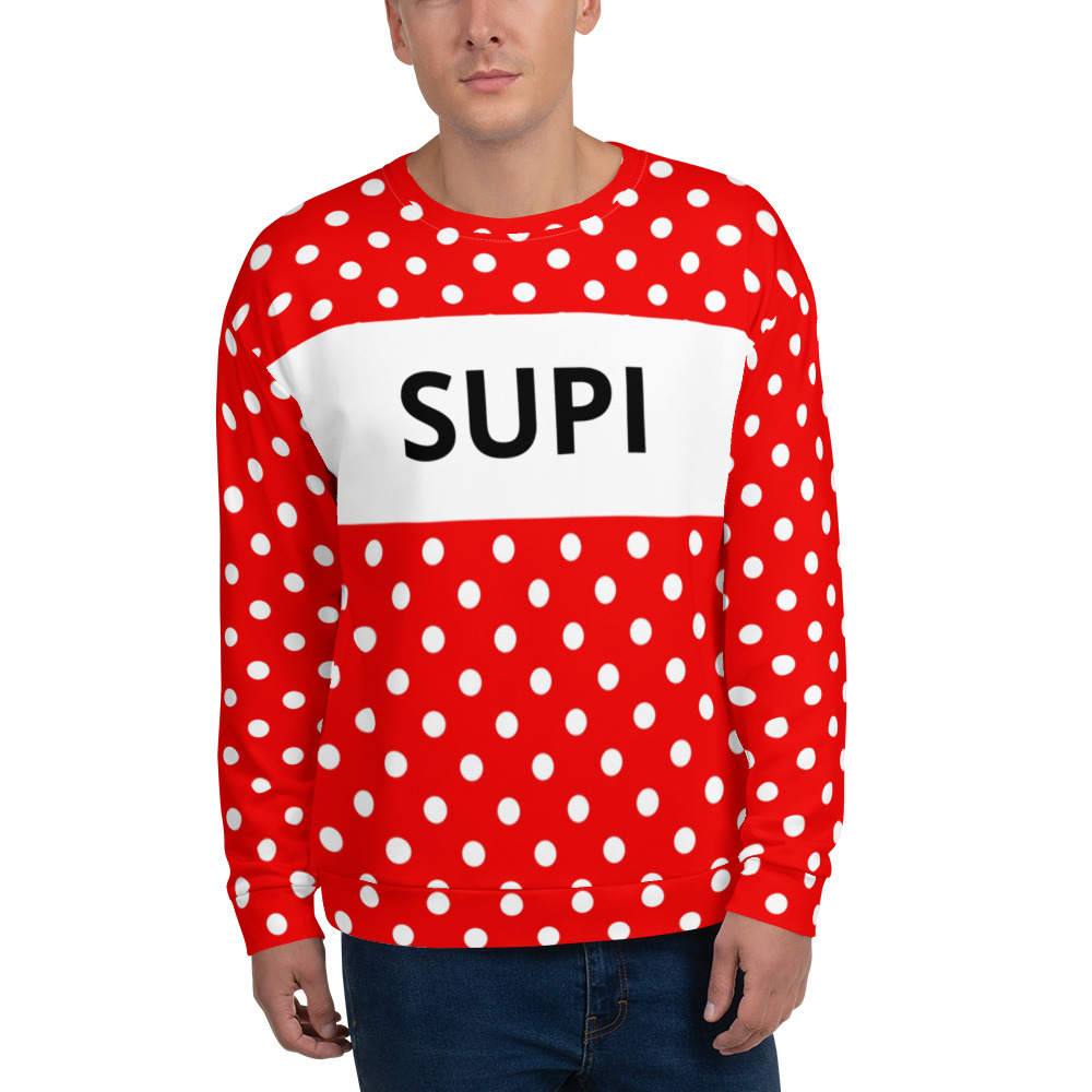 all-over-print-recycled-unisex-sweatshirt-white-front-6a887bed3f73d.jpg Pusa Supi Mummuline Unisex - Pilt 1