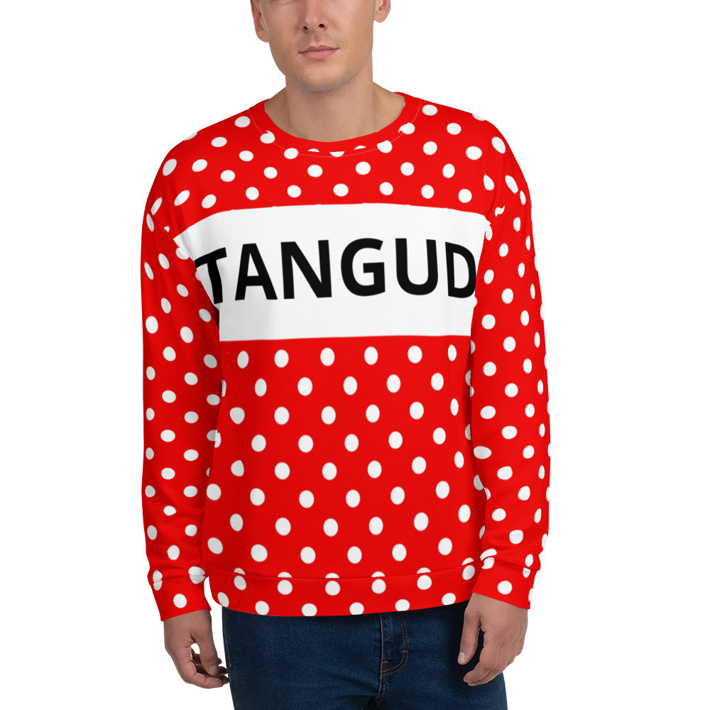 all-over-print-recycled-unisex-sweatshirt-white-front-6a887bef38275.jpg Pusa Tangud Mummuline Unisex - Pilt 1