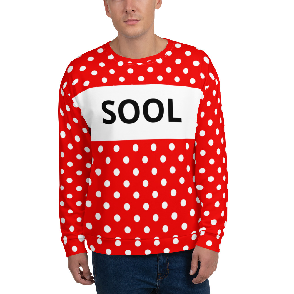 all-over-print-recycled-unisex-sweatshirt-white-front-6a887c2466059.jpg Pusa Sool Mummuline Unisex - Pilt 1