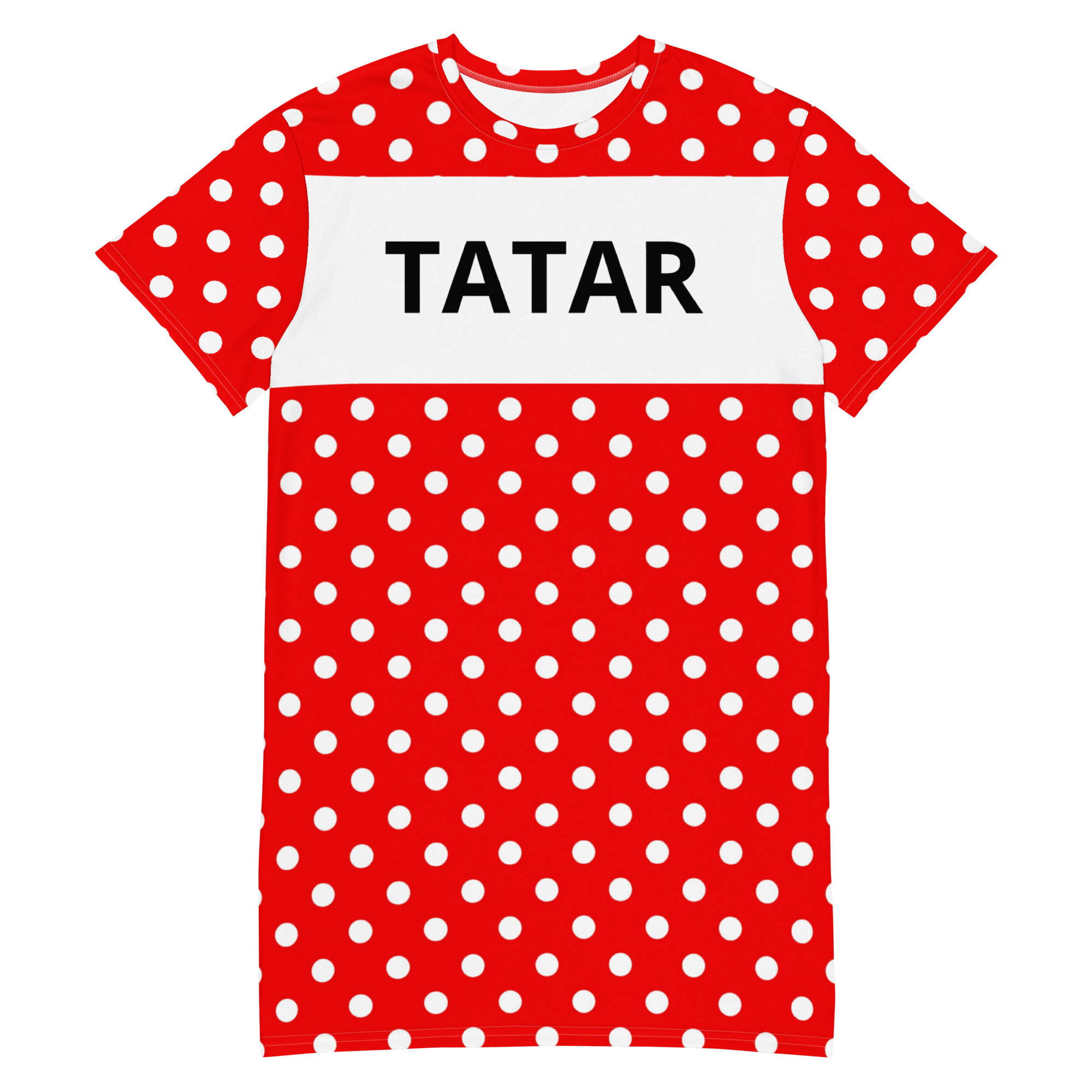 all-over-print-t-shirt-dress-white-front-6a887a807a915.jpg Kleit Tatar Mummuline - Pilt 1