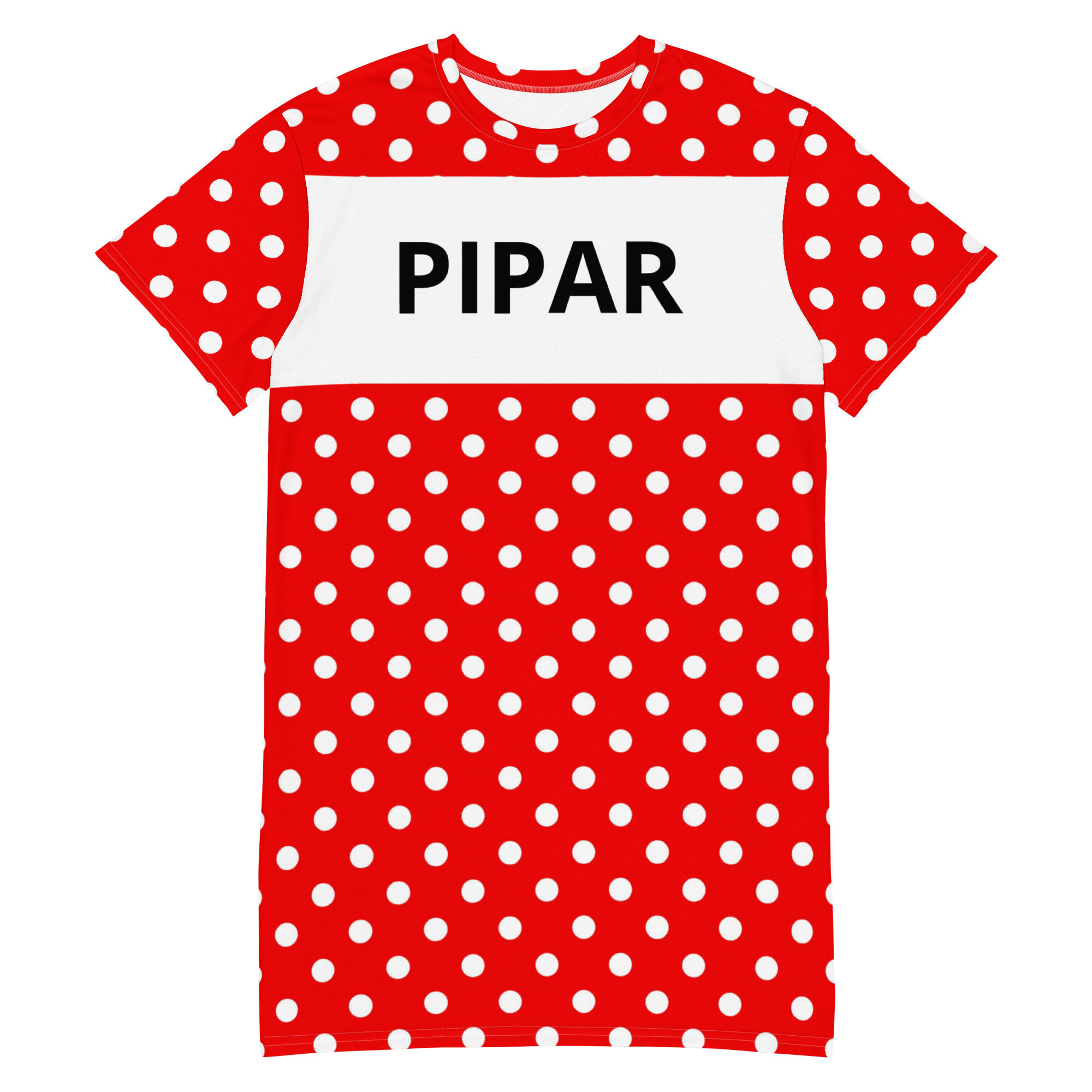 all-over-print-t-shirt-dress-white-front-6a887aaa50d21.jpg Kleit Pipar Mummuline - Pilt 1