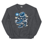 Basketball Player Cartoon Unisex Sweatshirt - Pilt 10