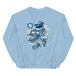 Basketball Player Cartoon Unisex Sweatshirt