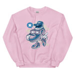 Basketball Player Cartoon Unisex Sweatshirt - Pilt 19