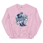 Binocular Cartoon Unisex Sweatshirt - Pilt 19