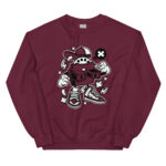 Astronaut Slamdunk Cartoon Unisex Sweatshirt - Pilt 5