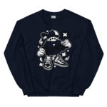 Astronaut Slamdunk Cartoon Unisex Sweatshirt - Pilt 3