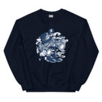Binocular Cartoon Unisex Sweatshirt - Pilt 3