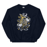 British Horn Unisex Sweatshirt - Pilt 3