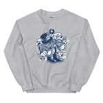 Binocular Cartoon Unisex Sweatshirt - Pilt 17