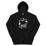 Astronaut Ice Cream CartoonUnisex Hoodie