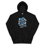 Basketball Player Cartoon Unisex Hoodie - Pilt 2