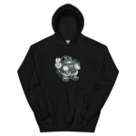 Bearded Skater Cartoon Unisex Hoodie