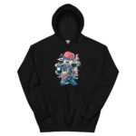 Broken Guitar Cartoon Unisex Hoodie