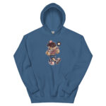 Bad Kid Cartoon Unisex Hoodie - Pilt 6