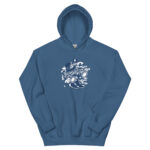 Binocular Cartoon Unisex Hoodie - Pilt 11