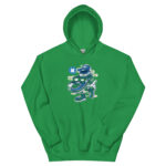 Basketball Player Cartoon Unisex Hoodie - Pilt 14