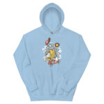 Banana Cartoon Unisex Hoodie - Pilt 3