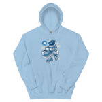 Basketball Player Cartoon Unisex Hoodie - Pilt 19