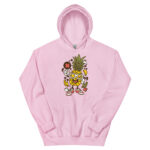 Apple Skater Cartoon Unisex Hoodie - Pilt 21