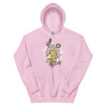 Banana Cartoon Unisex Hoodie - Pilt 5