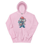 Broken Guitar Cartoon Unisex Hoodie - Pilt 21