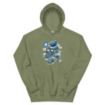 Basketball Player Cartoon Unisex Hoodie - Pilt 16