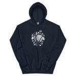 Accordion Cartoon Unisex Hoodie - Pilt 3