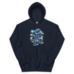 Basketball Player Cartoon Unisex Hoodie - Pilt 4