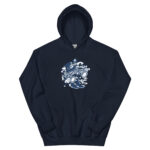 Binocular Cartoon Unisex Hoodie - Pilt 3