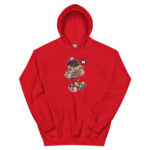 Bad Kid Cartoon Unisex Hoodie - Pilt 2
