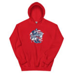 Binocular Cartoon Unisex Hoodie - Pilt 7