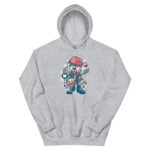 Broken Guitar Cartoon Unisex Hoodie - Pilt 17