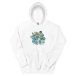 Aeroplane Cartoon Unisex Hoodie - Pilt 23