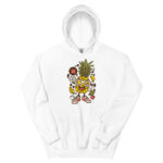 Apple Skater Cartoon Unisex Hoodie - Pilt 23