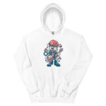Broken Guitar Cartoon Unisex Hoodie - Pilt 23