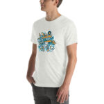 Aeroplane Cartoon Unisex T-shirt - Pilt 70