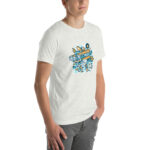 Aeroplane Cartoon Unisex T-shirt - Pilt 72