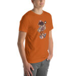 Bad Kid Cartoon Unisex T-shirt - Pilt 30
