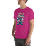 Broken Guitar Cartoon Unisex t-shirt - Pilt 34