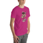 Bad Kid Cartoon Unisex T-shirt - Pilt 18