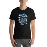 Basketball Player Cartoon Unisex t-shirt - Pilt 7