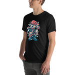 Broken Guitar Cartoon Unisex t-shirt - Pilt 10