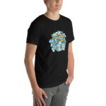 Aeroplane Cartoon Unisex T-shirt - Pilt 12