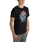 Broken Guitar Cartoon Unisex t-shirt - Pilt 12