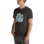 Aeroplane Cartoon Unisex T-shirt - Pilt 22