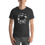 Astronaut Ice Cream Unisex T-shirt - Pilt 31