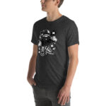 Astronaut Ice Cream Unisex T-shirt - Pilt 34