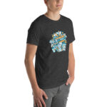 Aeroplane Cartoon Unisex T-shirt - Pilt 54